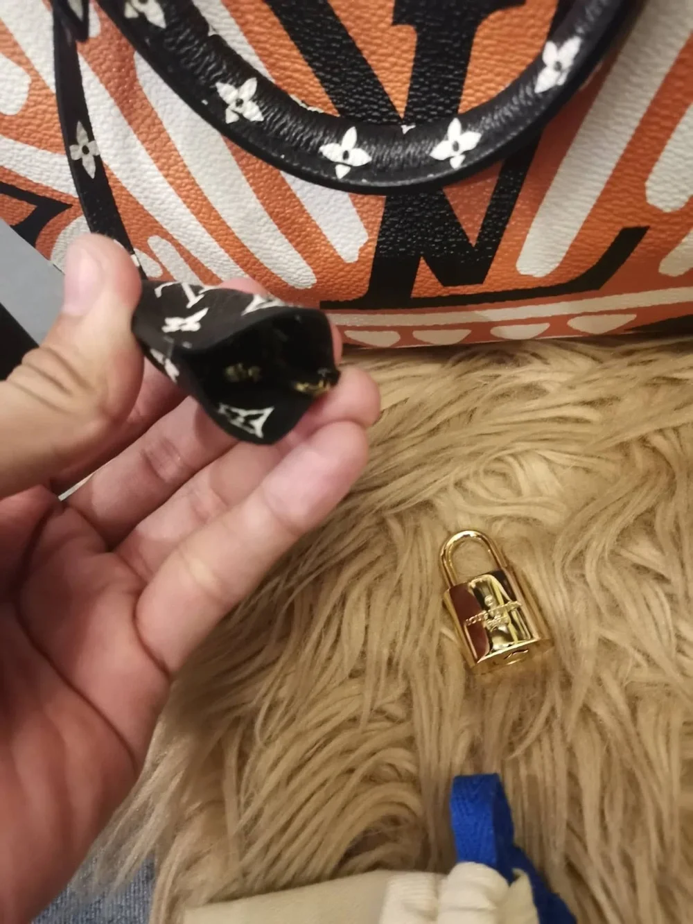 Louis Vuitton Bandouliere Crafty- Linited edition Satchel with dust bag